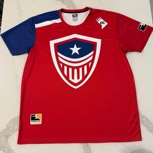 Washington Justice Pro Overwatch League Jersey Shirt Mens 2XL Red Gaming ESports